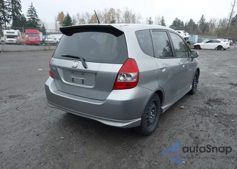 2008 Honda Fit Sport из США, поврежденный, VIN JHMGD38648S012311